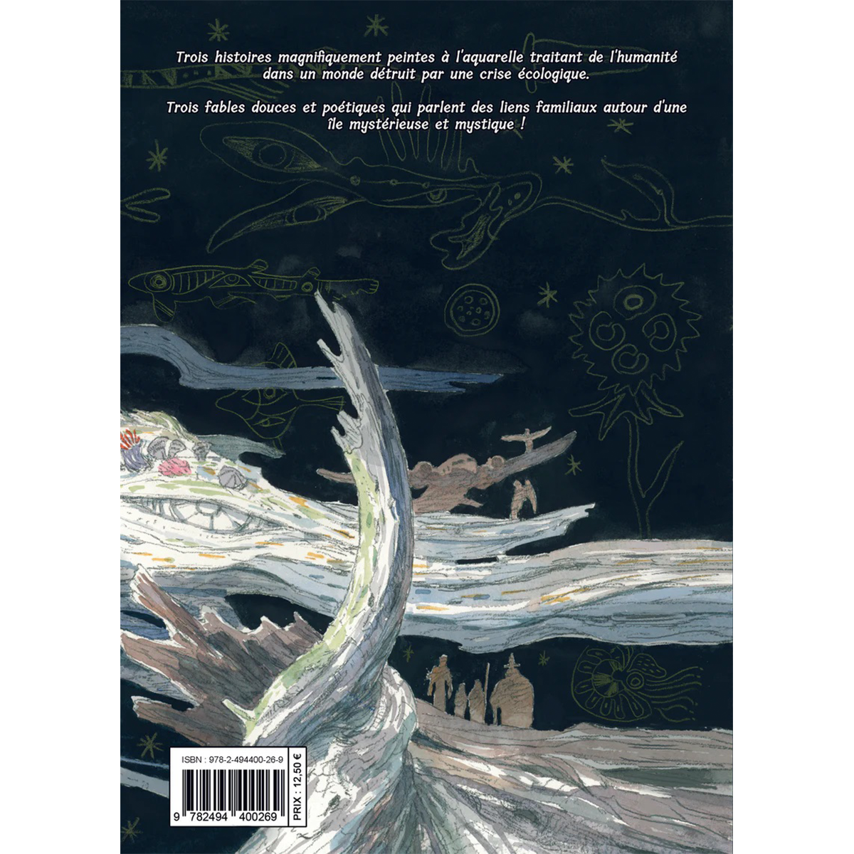 Chroniques de l'île de l'éphémère-noir-fond