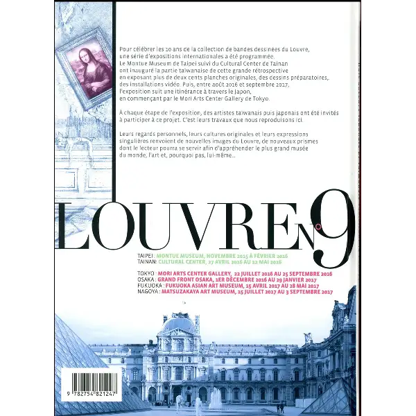 Les rêveurs du Louvre - huit auteurs japonais et taïwanais revisitent le Louvre_fond